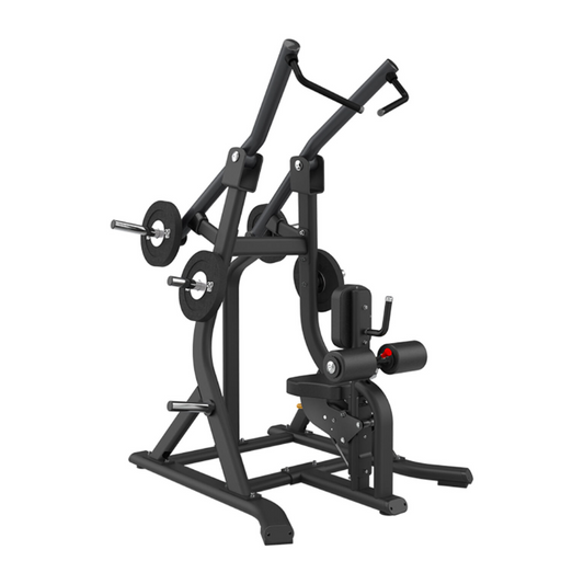 Dark Slate Gray ATTACK Strength Front Pulldown Machine - Plate Loaded