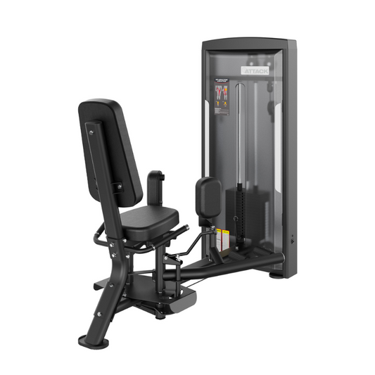 Dark Slate Gray ATTACK Strength Hip Abductor/Adductor Dual Machine - Selectorised