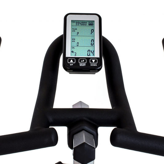 Black ATTACK Fitness SPIN B1 Indoor Bike Additional Console ONLY