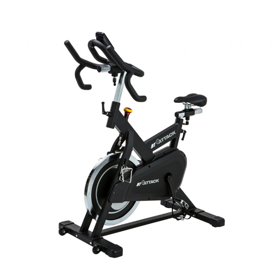 Dark Slate Gray ATTACK Fitness SPIN Attack - B1 Indoor Bike With Optional Console With B1 Console,Just the Bike