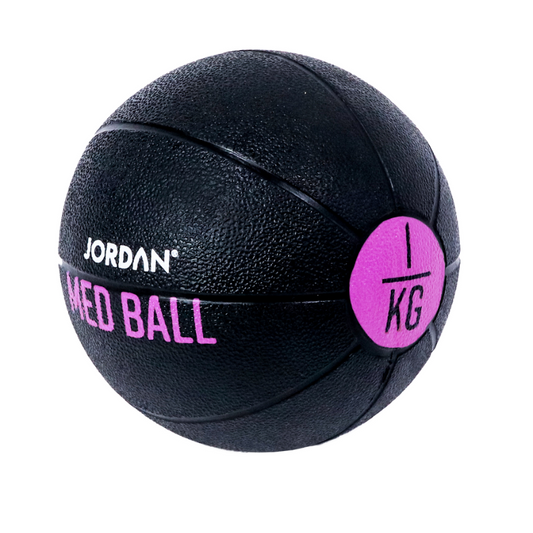 Black JORDAN Medicine Ball (1 - 10kg) Individual Ball / 1kg Medicine Ball