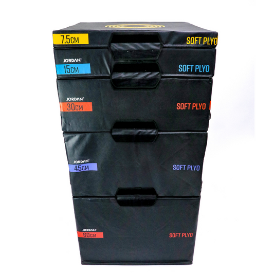 Dark Slate Gray JORDAN Soft Plyo Boxes (3"/6"/12"/18"/24"/Set of 5) Set of 5