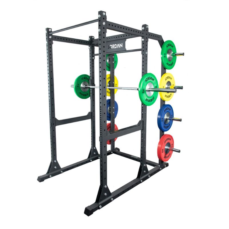 Dark Slate Gray JORDAN Helix Power Rack [LTR] with J-Hooks & Safety Bar Black (RAL 9005),Grey (RAL 2045),White (RAL 9003),Anthracite (RAL 7016),Red (RAL 3028),Blue (RAL 5002),Green (RAL 6018),Yellow (RAL 1021),Purple (RAL 4008),Navy (RAL 5003),Pink (RAL 4010)